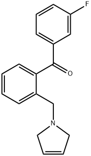 3'-FLUORO-2-(3-PYRROLINOMETHYL) BENZOPHENONE price.