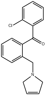 2-CHLORO-2'-(3-PYRROLINOMETHYL) BENZOPHENONE price.