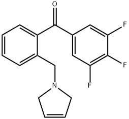 2'-(3-PYRROLINOMETHYL)-3,4,5-TRIFLUOROBENZOPHENONE price.