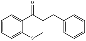 3-PHENYL-2'-THIOMETHYLPROPIOPHENONE Struktur