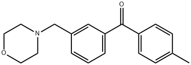 4'-METHYL-3-MORPHOLINOMETHYL BENZOPHENONE price.