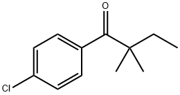 4'-CHLORO-2,2-DIMETHYLBUTYROPHENONE Struktur