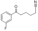 6-(3-FLUOROPHENYL)-6-OXOHEXANENITRILE Struktur