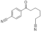 7-(4-CYANOPHENYL)-7-OXOHEPTANENITRILE Struktur