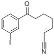 7-(3-IODOPHENYL)-7-OXOHEPTANENITRILE Struktur