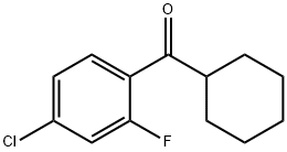 4-CHLORO-2-FLUOROPHENYL CYCLOHEXYL KETONE price.