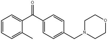 2-METHYL-4'-MORPHOLINOMETHYL BENZOPHENONE price.