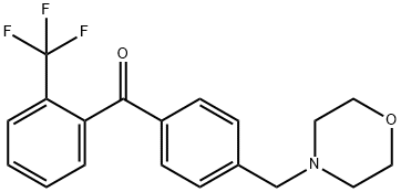 4'-MORPHOLINOMETHYL-2-TRIFLUOROMETHYLBENZOPHENONE price.