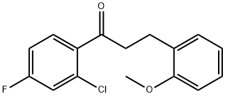 2'-CHLORO-4'-FLUORO-3-(2-METHOXYPHENYL)PROPIOPHENONE price.