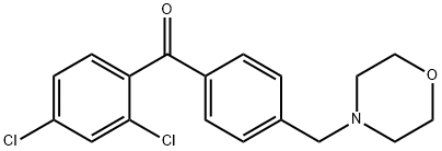 2,4-DICHLORO-4'-MORPHOLINOMETHYL BENZOPHENONE price.