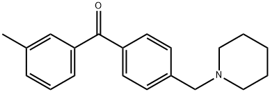 3-METHYL-4'-PIPERIDINOMETHYL BENZOPHENONE price.