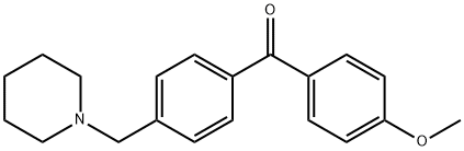 4-METHOXY-4'-PIPERIDINOMETHYL BENZOPHENONE price.