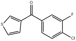 3-(4-CHLORO-3-FLUOROBENZOYL)THIOPHENE price.