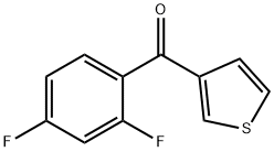 3-(2,4-DIFLUOROBENZOYL)THIOPHENE price.