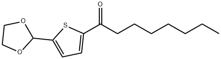 5-(1,3-DIOXOLAN-2-YL)-2-THIENYL HEPTYL KETONE price.