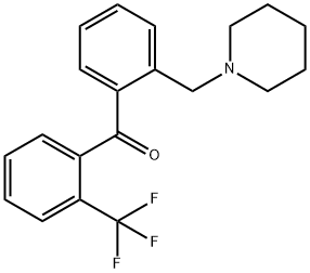 2-PIPERIDINOMETHYL-2'-TRIFLUOROMETHYLBENZOPHENONE price.