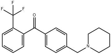 4'-PIPERIDINOMETHYL-2-TRIFLUOROMETHYLBENZOPHENONE price.