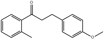 3-(4-METHOXYPHENYL)-2'-METHYLPROPIOPHENONE Struktur