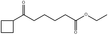 ETHYL 6-CYCLOBUTYL-6-OXOHEXANOATE Struktur