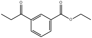 ETHYL 3-PROPIONYLBENZOATE Struktur