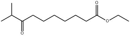 9-メチル-8-オキソデカン酸エチル 化學(xué)構(gòu)造式