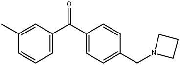 4'-AZETIDINOMETHYL-3-METHYLBENZOPHENONE price.