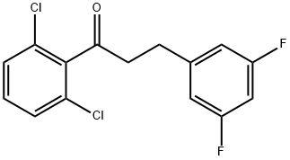 2',6'-DICHLORO-3-(3,5-DIFLUOROPHENYL)PROPIOPHENONE price.