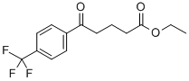 ETHYL 5-OXO-5-(4-TRIFLUOROMETHYLPHENYL)VALERATE Struktur