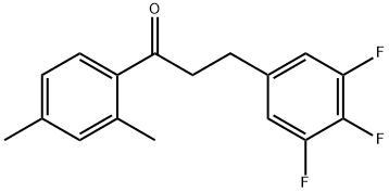 2',4'-DIMETHYL-3-(3,4,5-TRIFLUOROPHENYL)PROPIOPHENONE price.