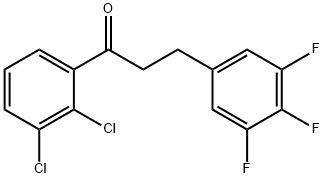 2',3'-DICHLORO-3-(3,4,5-TRIFLUOROPHENYL)PROPIOPHENONE price.