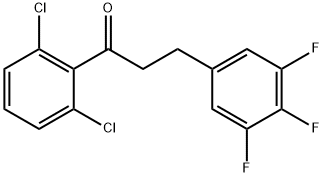 2',6'-DICHLORO-3-(3,4,5-TRIFLUOROPHENYL)PROPIOPHENONE price.