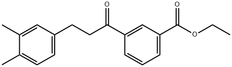 3'-CARBOETHOXY-3-(3,4-DIMETHYLPHENYL)PROPIOPHENONE price.