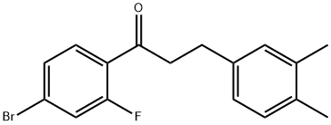 4'-BROMO-3-(3,4-DIMETHYLPHENYL)-2'-FLUOROPROPIOPHENONE price.