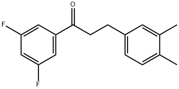 3',5'-DIFLUORO-3-(3,4-DIMETHYLPHENYL)PROPIOPHENONE price.