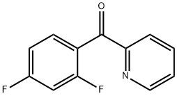 2-(2,4-DIFLUOROBENZOYL)PYRIDINE Struktur