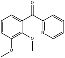 2-(2,3-DIMETHOXYBENZOYL)PYRIDINE Struktur