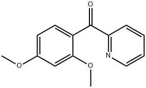 2-(2,4-DIMETHOXYBENZOYL)PYRIDINE Struktur