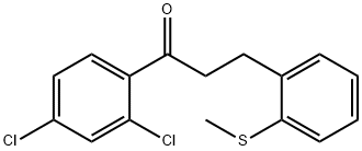 2',4'-DICHLORO-3-(2-THIOMETHYLPHENYL)PROPIOPHENONE price.