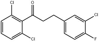 3-(3-CHLORO-4-FLUOROPHENYL)-2',6'-DICHLOROPROPIOPHENONE price.