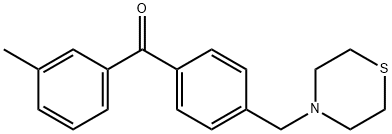 3-METHYL-4'-THIOMORPHOLINOMETHYL BENZOPHENONE price.