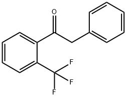 2-PHENYL-2'-TRIFLUOROMETHYLACETOPHENONE Struktur