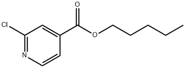 PENTYL 2-CHLOROISONICOTINATE Struktur