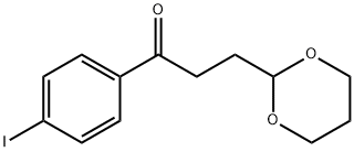 3-(1,3-DIOXAN-2-YL)-4'-IODOPROPIOPHENONE Struktur