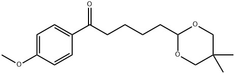 5-(5,5-DIMETHYL-1,3-DIOXAN-2-YL)-4'-METHOXYVALEROPHENONE price.