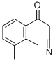 2,3-DIMETHYLBENZOYLACETONITRILE Struktur