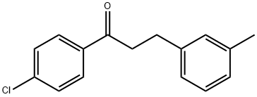 4'-CHLORO-3-(3-METHYLPHENYL)PROPIOPHENONE Struktur