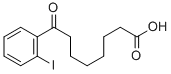 8-(2-IODOPHENYL)-8-OXOOCTANOIC ACID Struktur