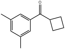 CYCLOBUTYL 3,5-DIMETHYLPHENYL KETONE Struktur