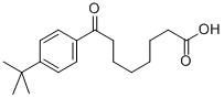 8-(4-T-BUTYLPHENYL)-8-OXOOCTANOIC ACID Struktur