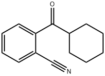 2-CYANOPHENYL CYCLOHEXYL KETONE Struktur